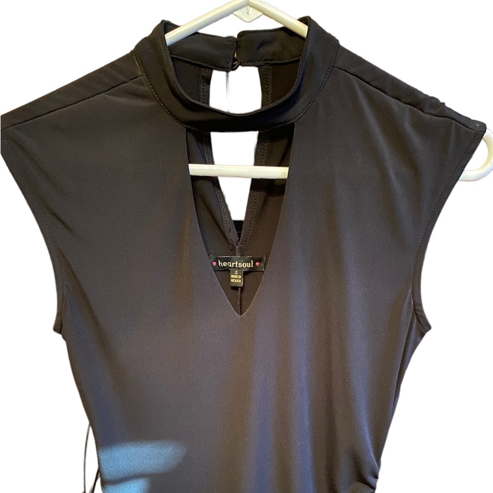 Heart and Soul Black tank top